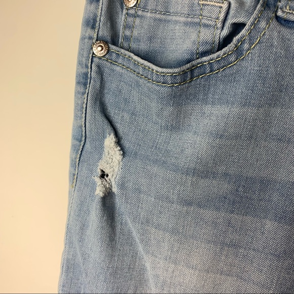 Girl’s 7 For All Mankind The Ankle Skinny Jeans - Picture 12 of 14